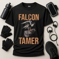 Falcon Tamer Falconry Trainer Hawker Ornithology Falconry Cooling Performance Crew T-Shirt