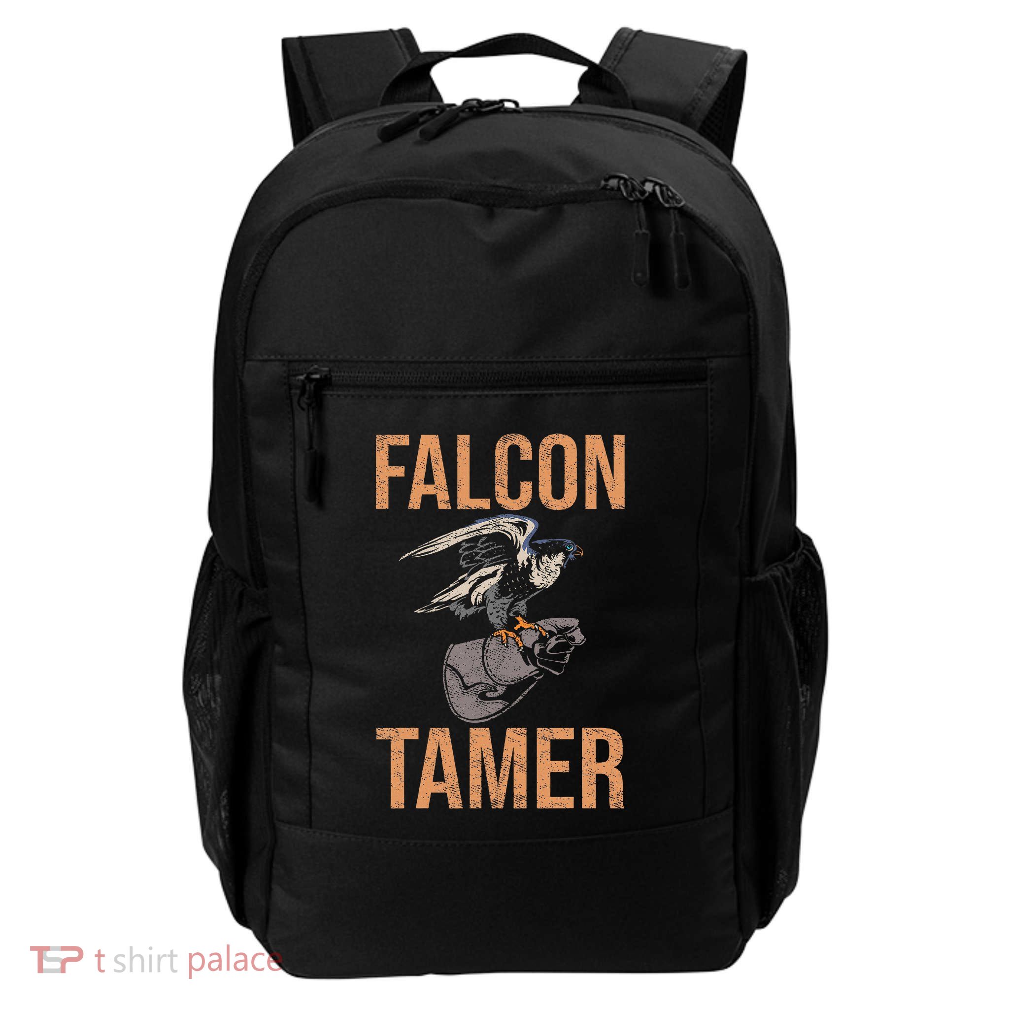Falcon Tamer Falconry Trainer Hawker Ornithology Falconry Daily Commute Backpack