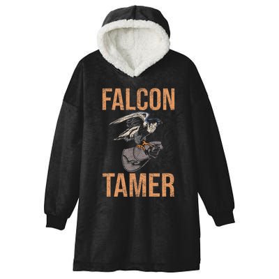 Falcon Tamer Falconry Trainer Hawker Ornithology Falconry Hooded Wearable Blanket