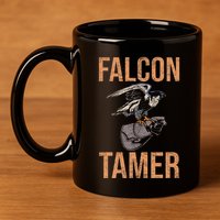 Falcon Tamer Falconry Trainer Hawker Ornithology Falconry 11oz C Handle Ceramic Mug