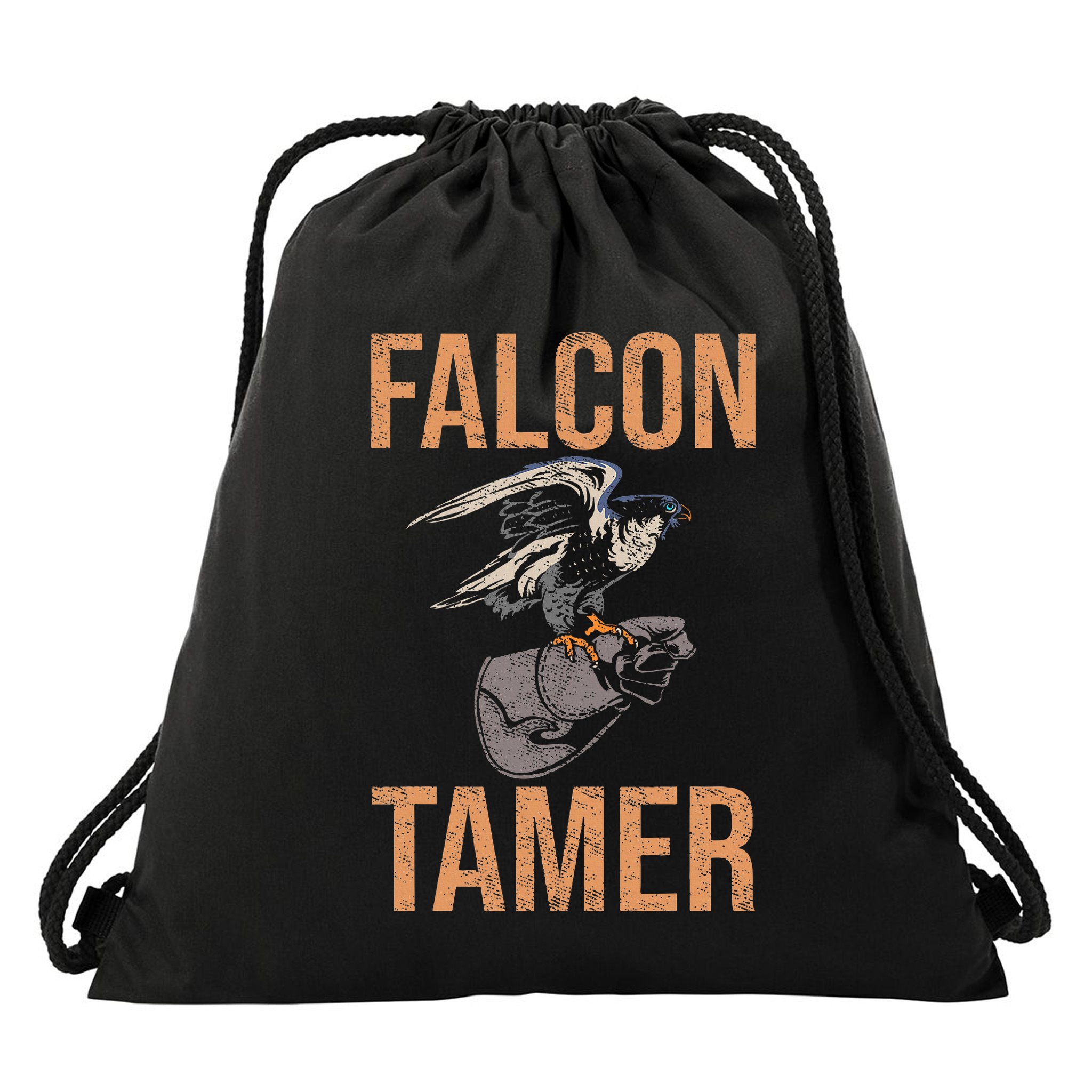 Falcon Tamer Falconry Trainer Hawker Ornithology Falconry Drawstring Bag