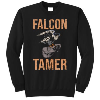 Falcon Tamer Falconry Trainer Hawker Ornithology Falconry Tall Sweatshirt