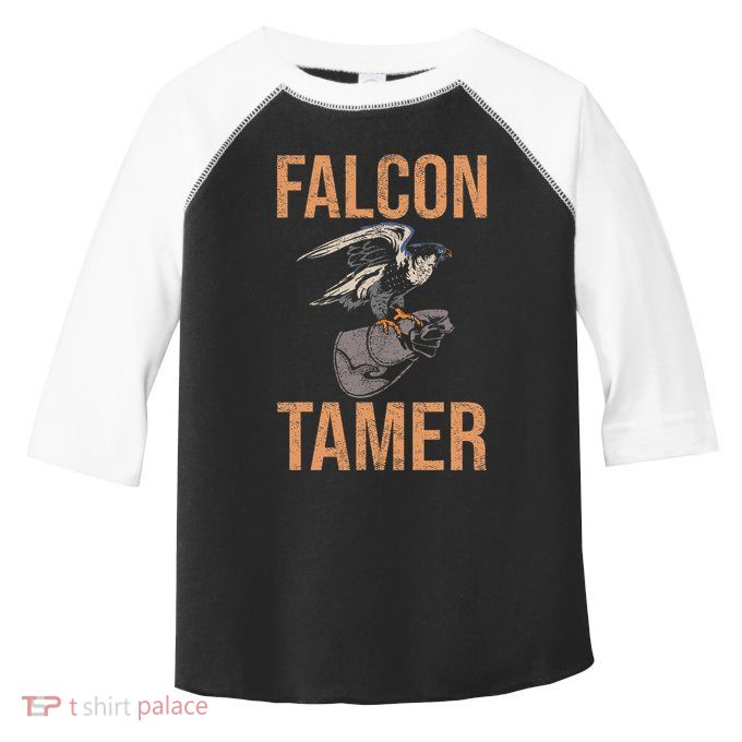 Falcon Tamer Falconry Trainer Hawker Ornithology Falconry Toddler Fine Jersey T-Shirt