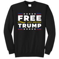 Free Trump Free Donald Trump 2024 Sweatshirt