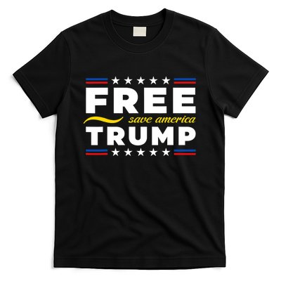 Free Trump Free Donald Trump 2024 T-Shirt