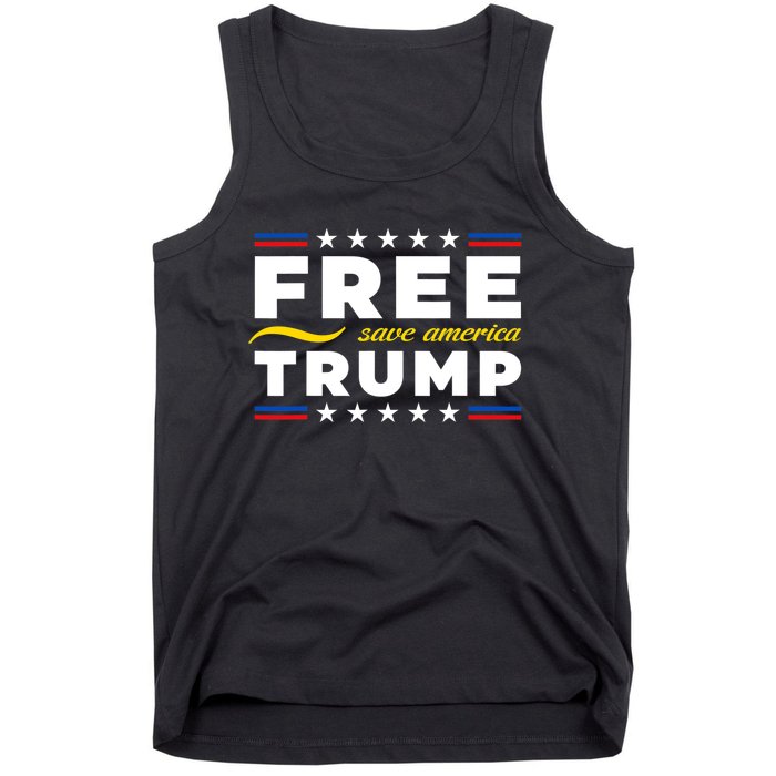 Free Trump Free Donald Trump 2024 Tank Top