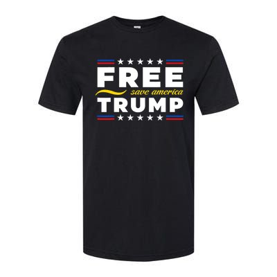 Free Trump Free Donald Trump 2024 Softstyle CVC T-Shirt