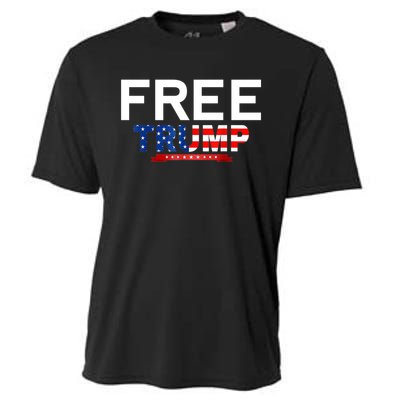 Free Trump, Free Donald Trump 2024 Cooling Performance Crew T-Shirt