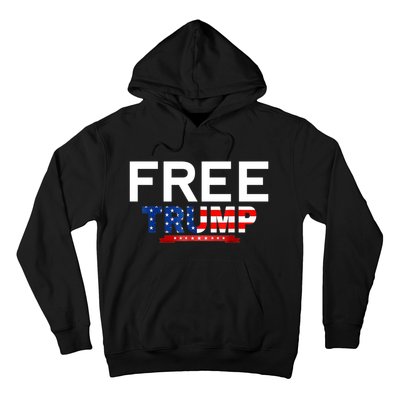 Free Trump, Free Donald Trump 2024 Hoodie