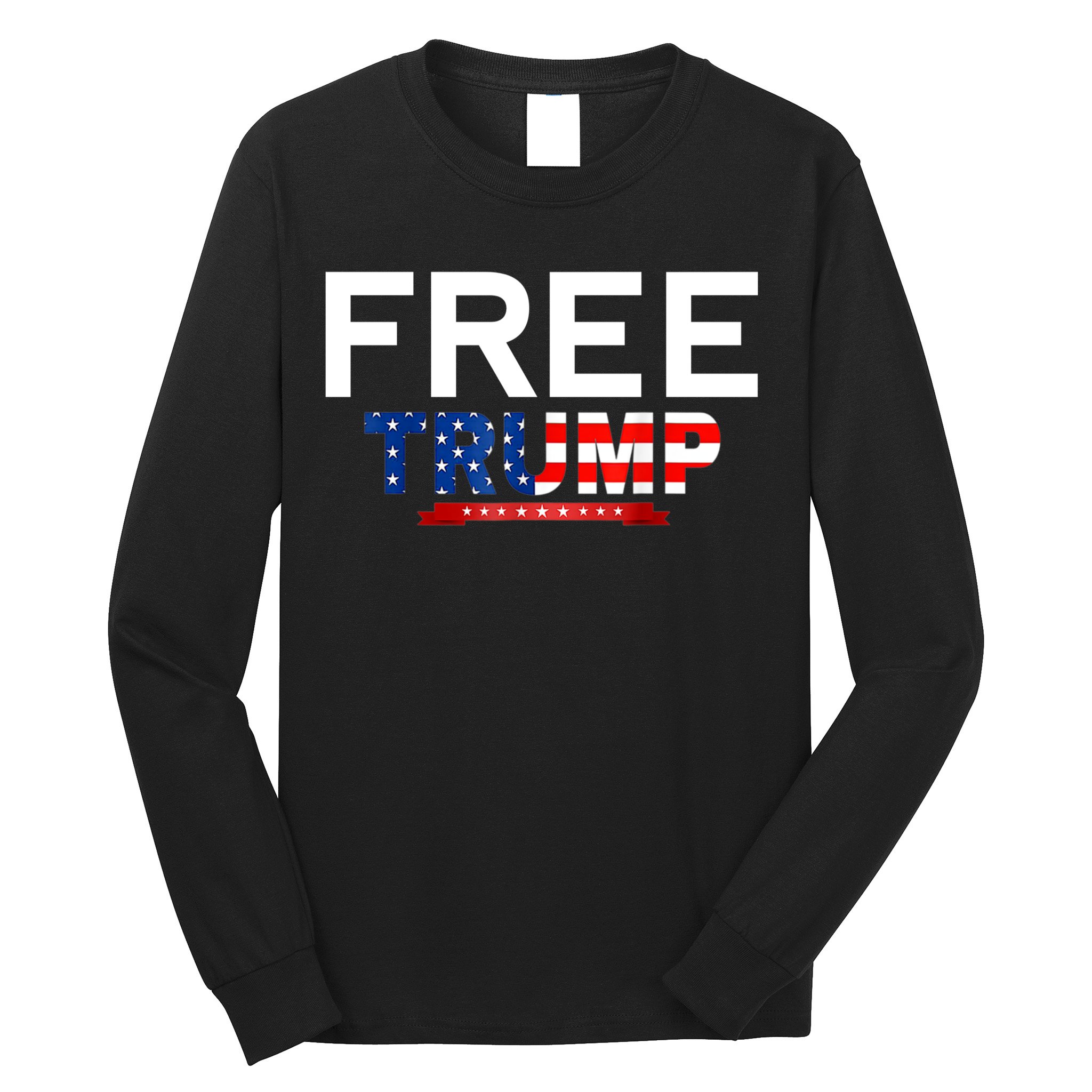 Free Trump, Free Donald Trump 2024 Long Sleeve Shirt