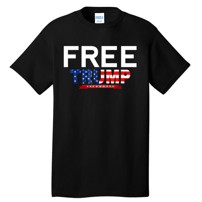 Free Trump, Free Donald Trump 2024 Tall T-Shirt