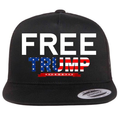 Free Trump, Free Donald Trump 2024 Flatbill Hat