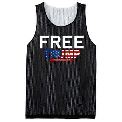 Free Trump, Free Donald Trump 2024 Mesh Reversible Basketball Jersey Tank