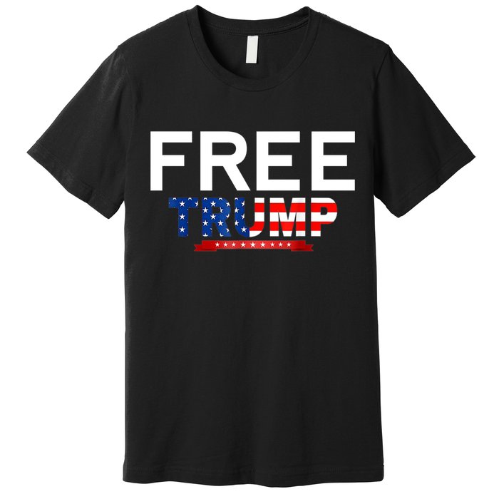 Free Trump, Free Donald Trump 2024 Premium T-Shirt