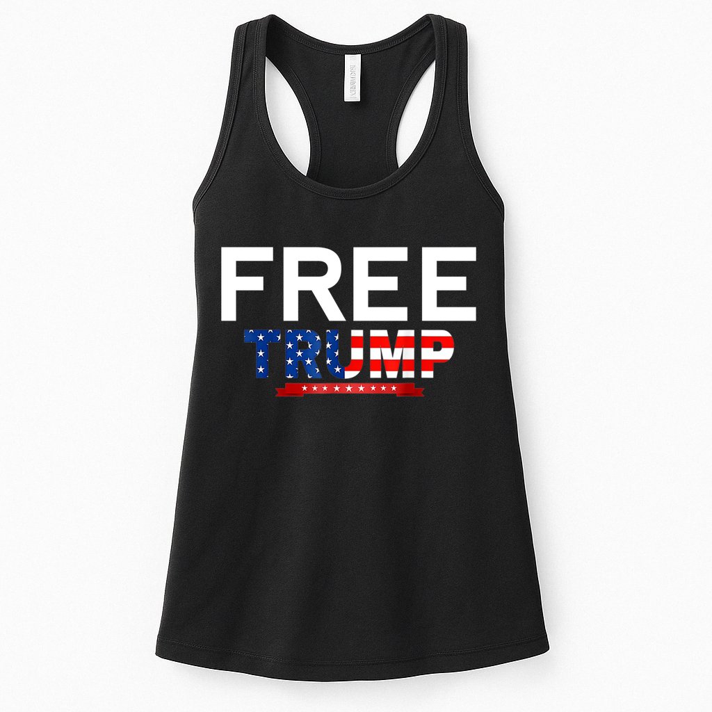 Free Trump, Free Donald Trump 2024 Womens Tank Top