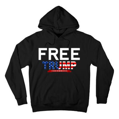 Free Trump, Free Donald Trump 2024 Tall Hoodie