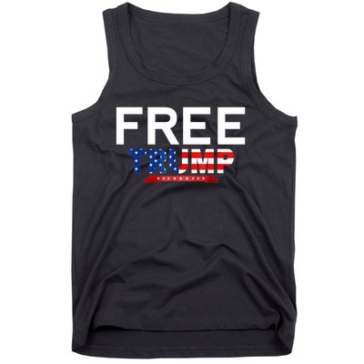 Free Trump, Free Donald Trump 2024 Tank Top