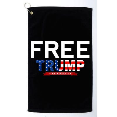 Free Trump, Free Donald Trump 2024 Golf Towel