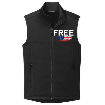 Free Trump, Free Donald Trump 2024 Collective Smooth Fleece Vest