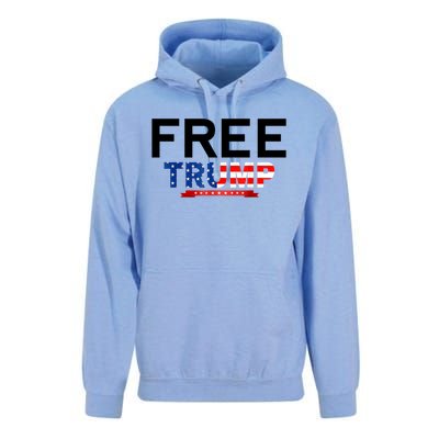 Free Trump, Free Donald Trump 2024 Unisex Surf Hoodie