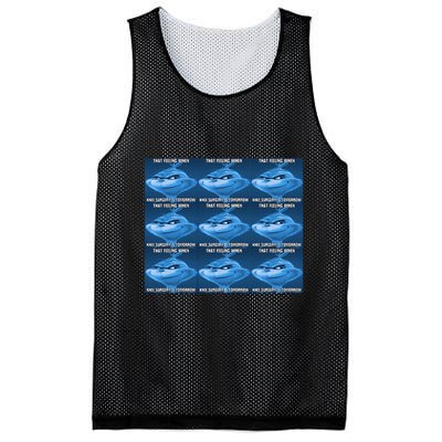 Funny That Feeling When Knee Surgery Is Tomorrow Meme Mesh Reversible Basketball Jersey Tank