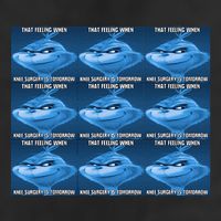 Funny That Feeling When Knee Surgery Is Tomorrow Meme 25L Jumbo Tote