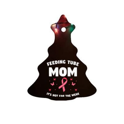 Funny Tube Feeding Quote For A Mother Mom Ceramic Tree Ornament