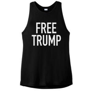 Free Trump Ladies PosiCharge Tri-Blend Wicking Tank