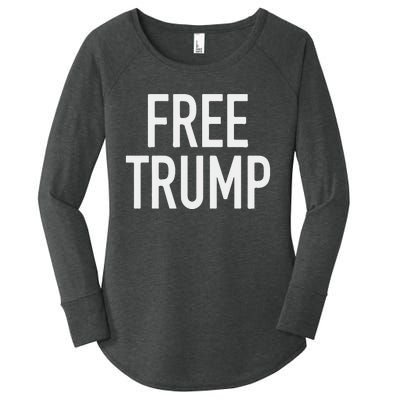 Free Trump Women's Perfect Tri Tunic Long Sleeve Shirt