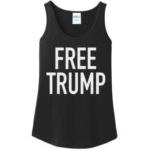 Free Trump Ladies Essential Tank