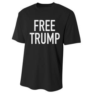 Free Trump Performance Sprint T-Shirt