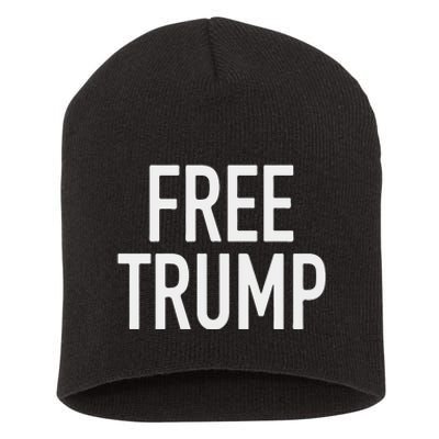 Free Trump Short Acrylic Beanie