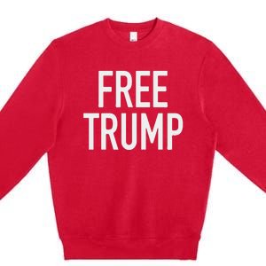 Free Trump Premium Crewneck Sweatshirt