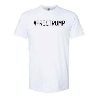 Free Trump Free Donald Trump 2024 Softstyle CVC T-Shirt