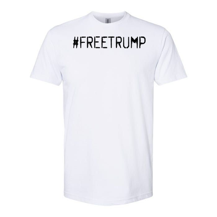 Free Trump Free Donald Trump 2024 Softstyle CVC T-Shirt