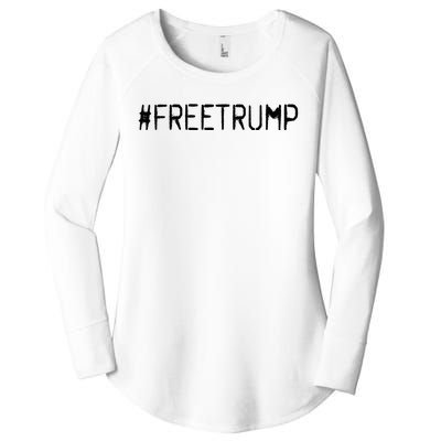 Free Trump Free Donald Trump 2024 Women's Perfect Tri Tunic Long Sleeve Shirt