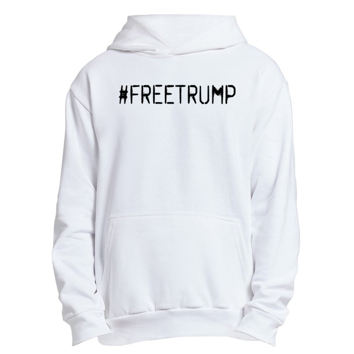 Free Trump Free Donald Trump 2024 Urban Pullover Hoodie