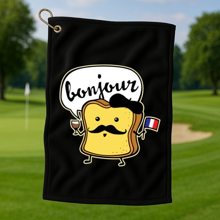 French Toast Golf Towel