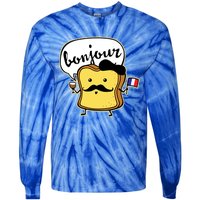 French Toast Tie-Dye Long Sleeve Shirt