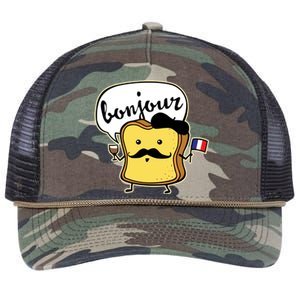 French Toast Retro Rope Trucker Hat Cap