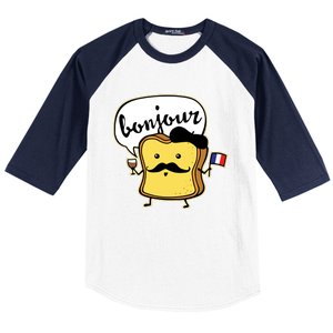 French Toast Baseball Sleeve Shirt