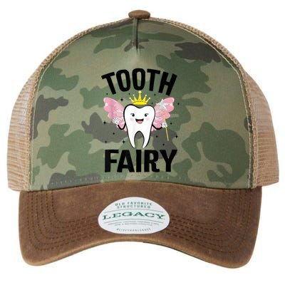 Funny Tooth Fairy Halloween Costume Legacy Tie Dye Trucker Hat