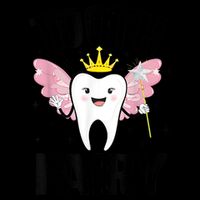 Funny Tooth Fairy Halloween Costume 16 in Basic Backpack