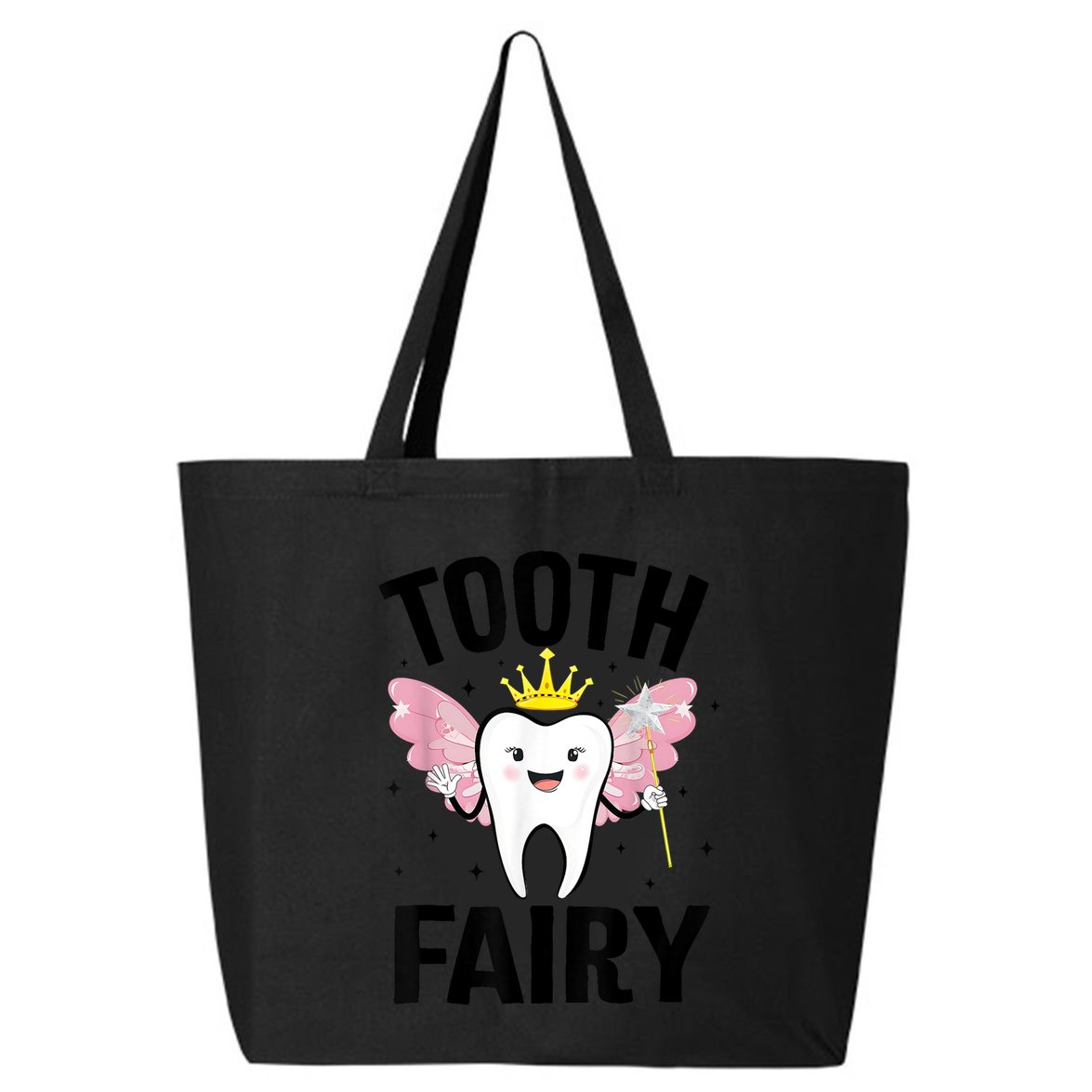 Funny Tooth Fairy Halloween Costume 25L Jumbo Tote