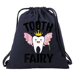 Funny Tooth Fairy Halloween Costume Drawstring Bag