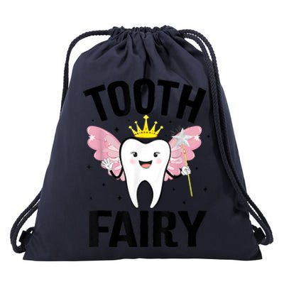 Funny Tooth Fairy Halloween Costume Drawstring Bag