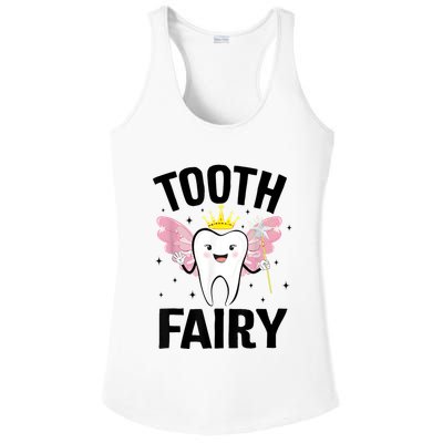 Funny Tooth Fairy Halloween Costume Ladies PosiCharge Competitor Racerback Tank