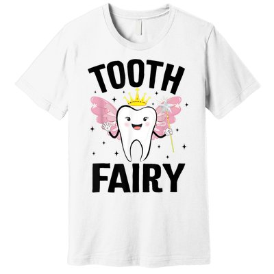 Funny Tooth Fairy Halloween Costume Premium T-Shirt