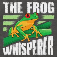 Funny The Frog Whisperer Gift Cute Bullfrog Fan Boys Girls Vector Backpack
