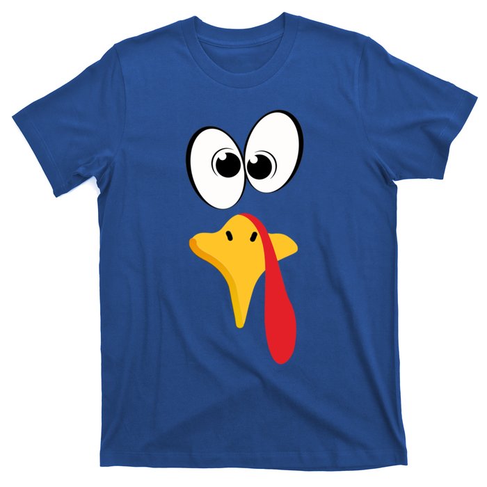 Funny Turkey Face Gift T-Shirt